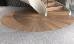 水磨石地面在商业空间的应用